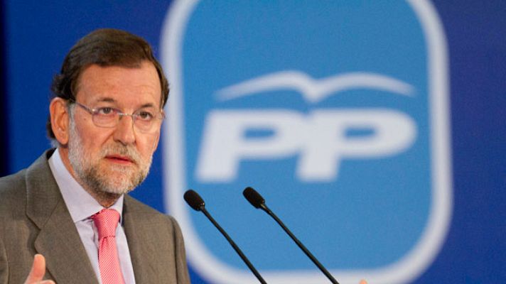 Telediario 1 - Rajoy habla de "infundados" temores