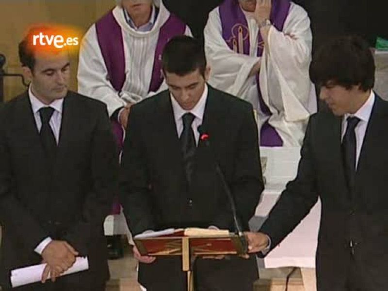 Homenaje a Seve de su hijo y su sobrino