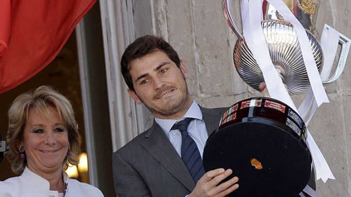 Telediario 1 - El Madrid pasea su Copa