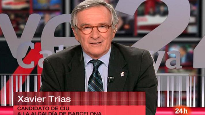 L'Informatiu - Canal 24 horas - Xavier Trias