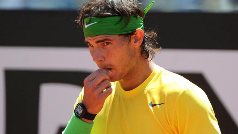 Rafa Nadal avanza a cuartos de final del Masters 1.000 de Roma tras ganar a su amigo Feliciano López.