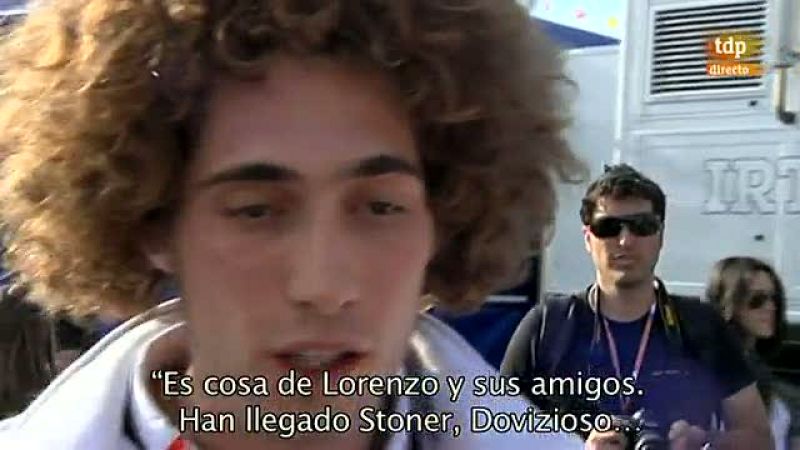 Simoncelli: "Es cosa de Lorenzo y sus amigos"