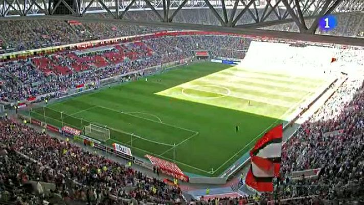 Eurovisión - Transformación del Düsseldorf Arena
