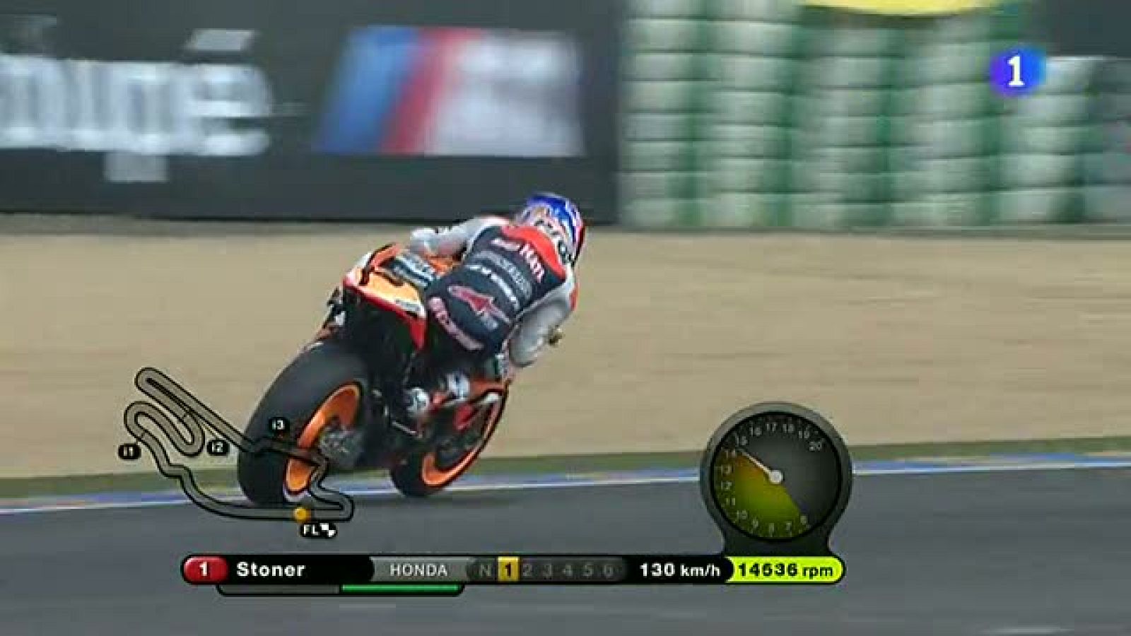 Así ve Stoner el circuito de Le Mans | Ver