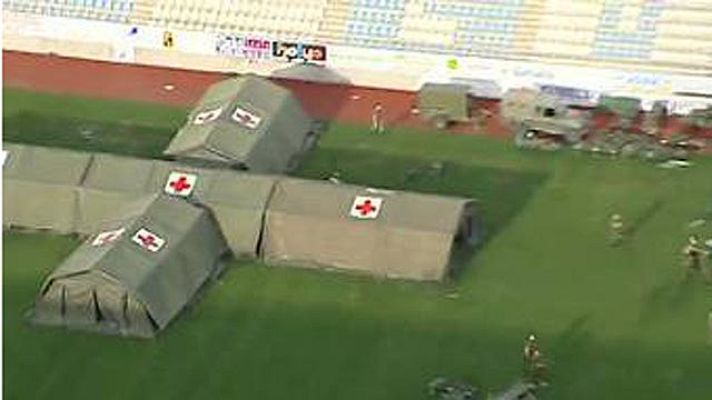 Telediario 1 - El Lorca Atlético, en honor a sus víctimas