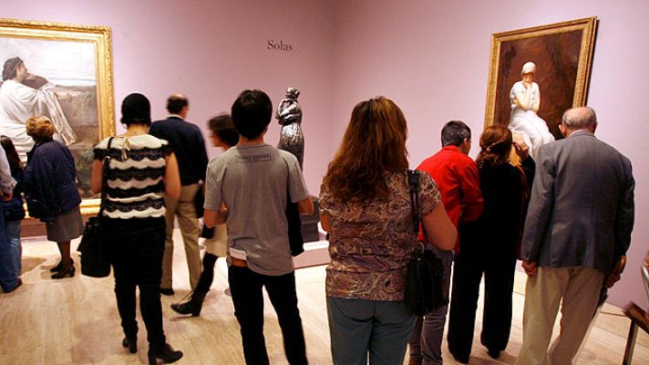 Telediario 1 - Noche de los Museos en Europa