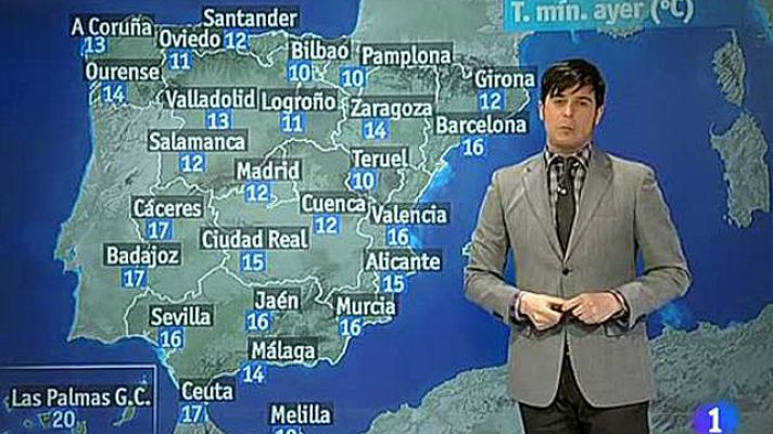 El tiempo - Suben las temperaturas