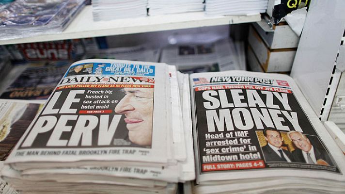 Telediario 1 - El FMI se reune de urgencia