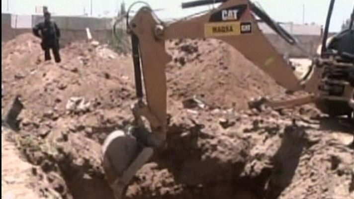 Telediario 1 - Narcofosas en México