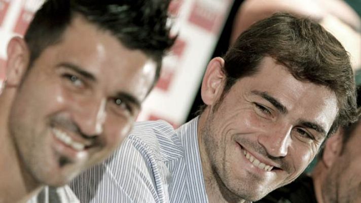 Telediario 1 - Casillas: "Todo el mundo vio lo de Busquets"
