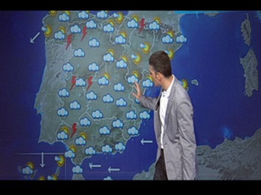 El tiempo - Tormentas en el oeste peninsular