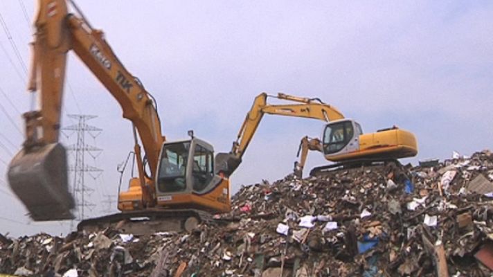 Telediario 1 - Reconstrucción de Japón