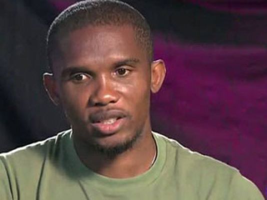 Telediario 1 - Eto'o va con el Barça en Wembley