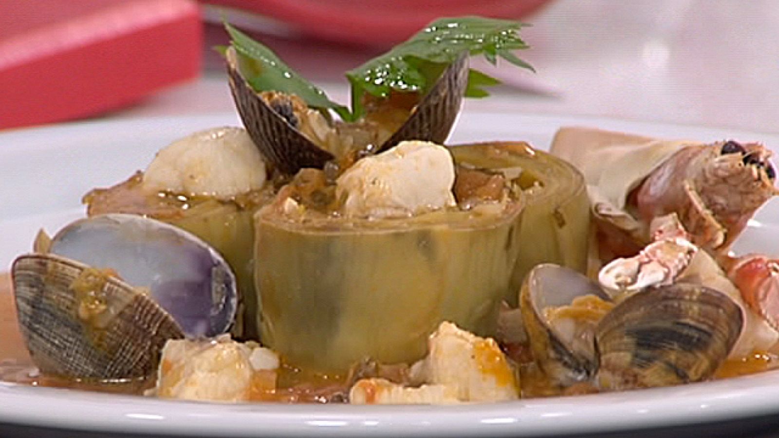 Alcachofas a la marinera