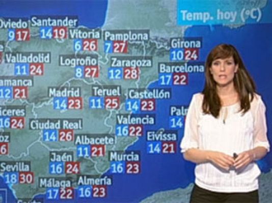 El tiempo - Lloverá, sobre todo, en la montaña