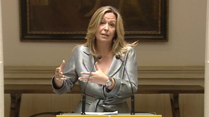 Telediario 1 - Reacciones políticas al 15-M