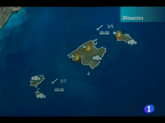 Informatiu Balear - El temps a les Illes Balears - 18/05/11