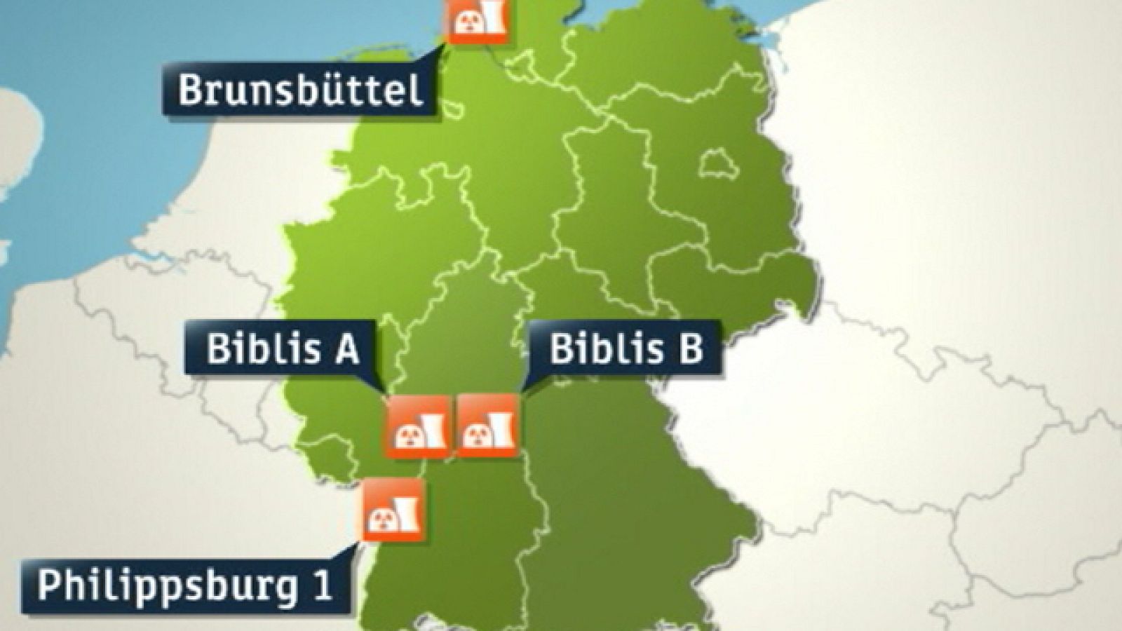 Ninguna central nuclear alemana cumple las exigencias máximas de seguridad