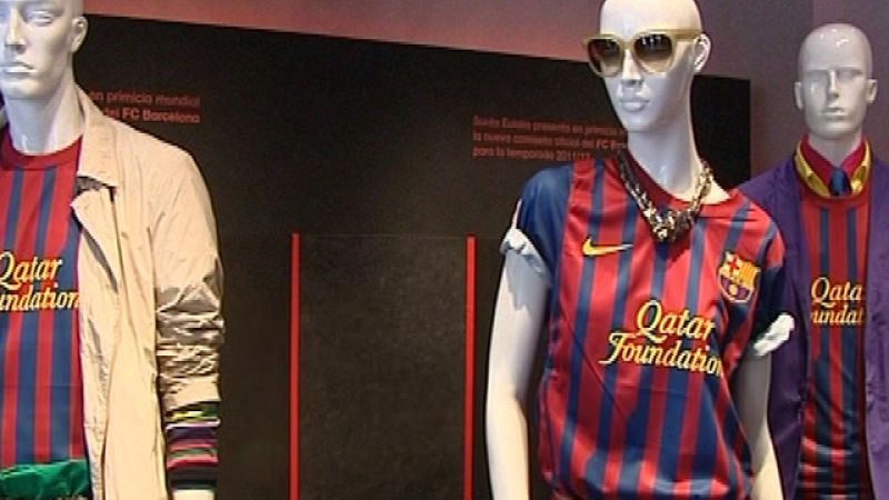 La nueva camiseta del Barcelona