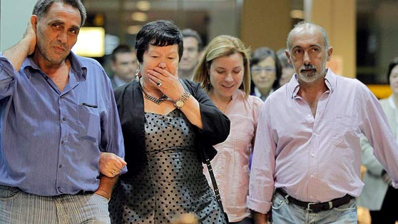 Juan Alfonso Rey y José Alfonso García ya están de camino a sus casas en Muros (A Coruña) y Pontevedra.