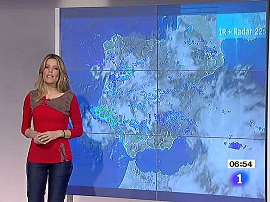 El tiempo - Los chubascos mantienen su intensidad en el sur penínsular