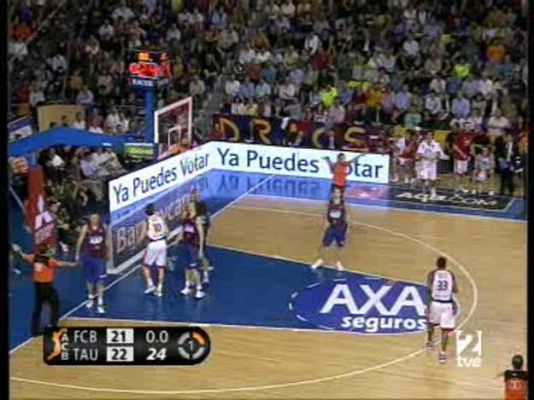 Baloncesto en RTVE - El Tau vence al Barça