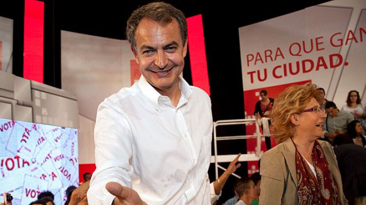 Telediario 1 - Zapatero sobre el 15-M
