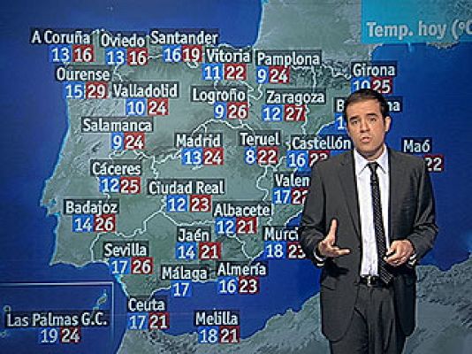 El tiempo - Tiempo seco y soleado