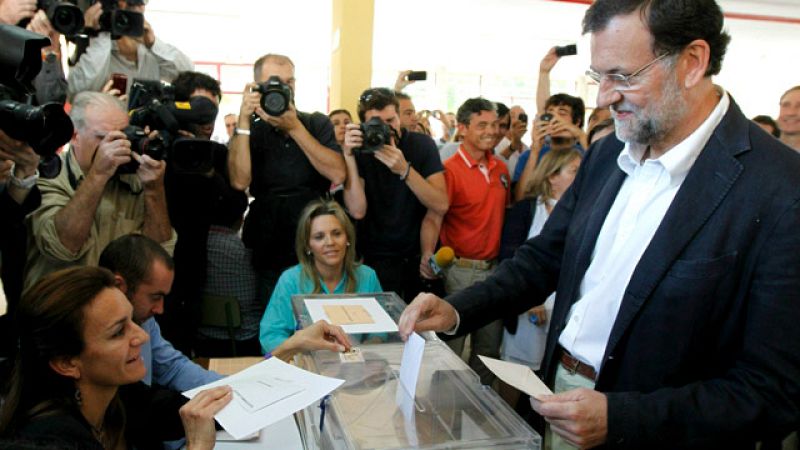 Rajoy confía en una amplia participación porque "la democracia es voto"