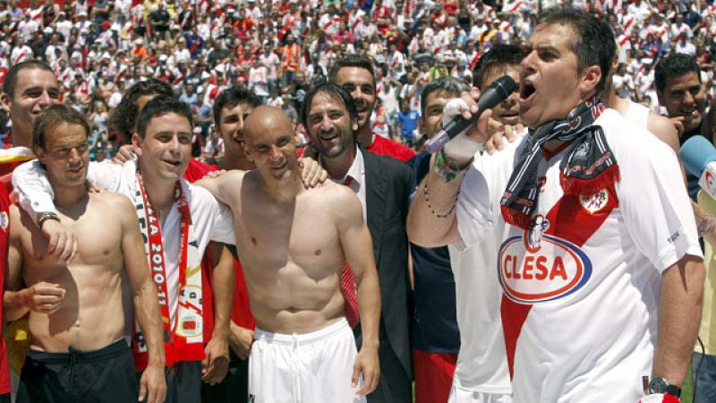 El Rayo celebra su ascenso
