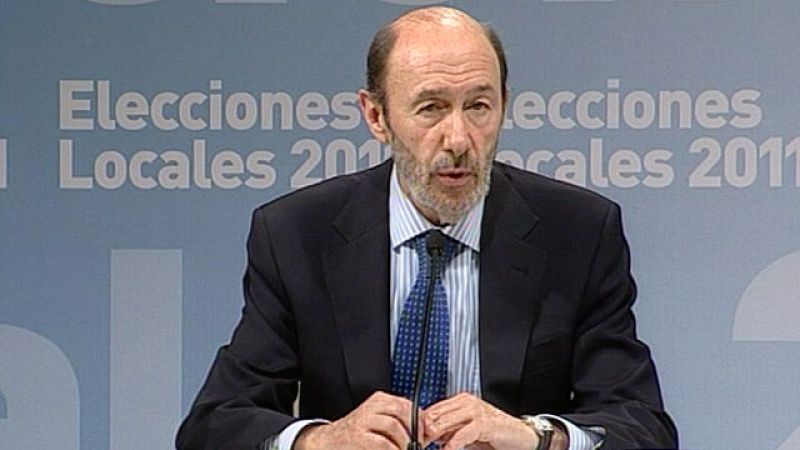 El PP ganaría al PSOE por 10 puntos, según ha confirmado Rubalcaba