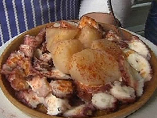 RTVE Cocina - Pulpo a feira y a la brasa