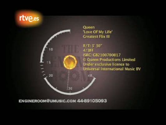 Música en el Archivo de RTVE - Love of my life (Queen)