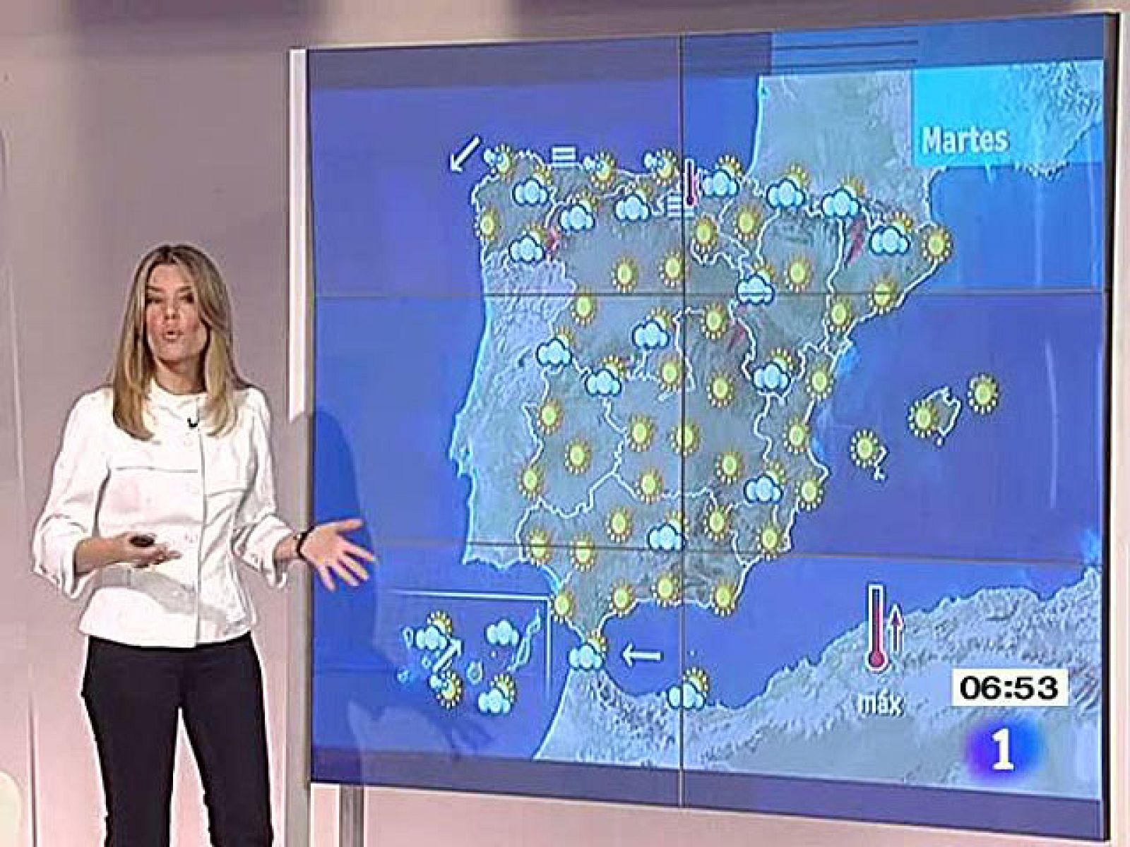 Cielos despejados y altas temperaturas