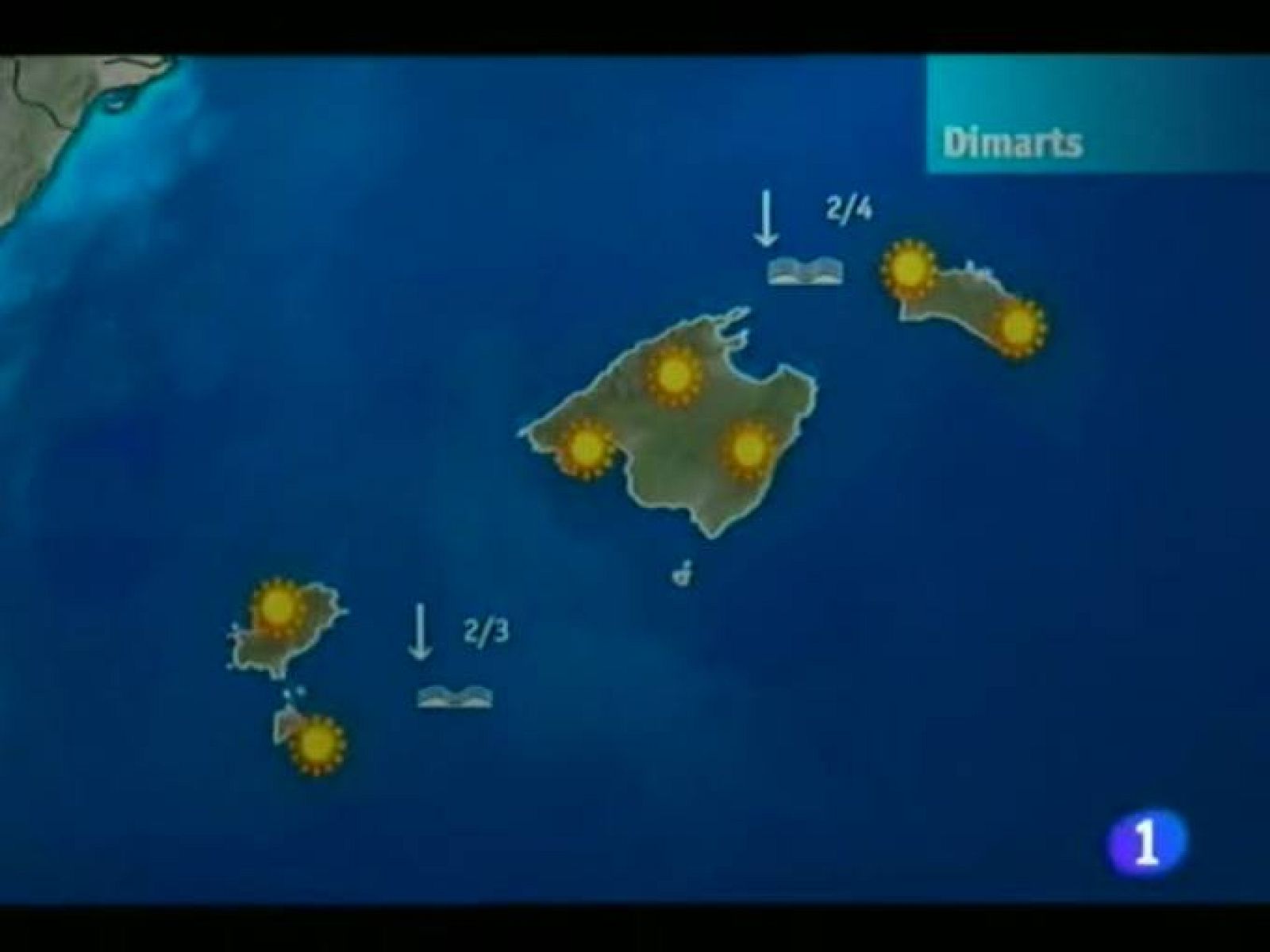 El temps a les Illes Balears - 24/05/11