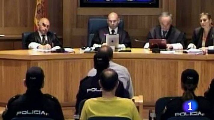 Telediario 1 - El etarra Lasarte pide el fin a ETA