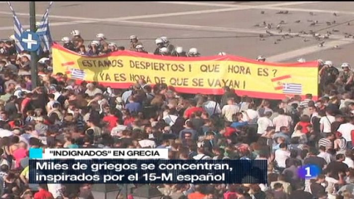 Telediario 1 - Telediario - 21 horas - 25/05/11