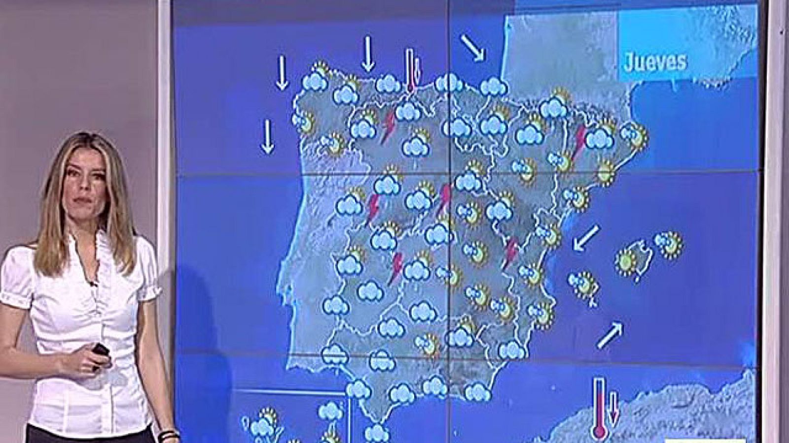 De cara al fin de semana se prevé una bajada de temperaturas generalizada, sobre todo en el tercio norte peninsular,
