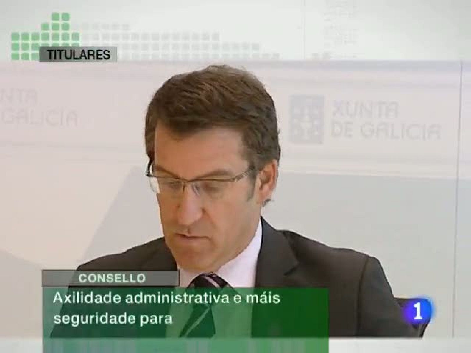 Telexornal. Informativo territorial de Galicia en 2' - 26/05/11