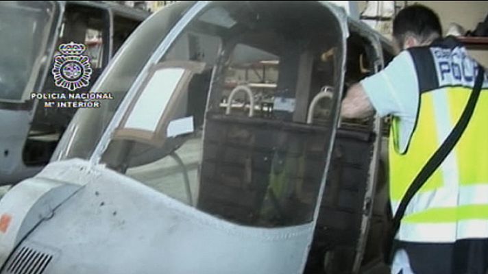 Telediario 1 - La policía desmantela una operación de venta de material de guerra a Irán y a Venezuela