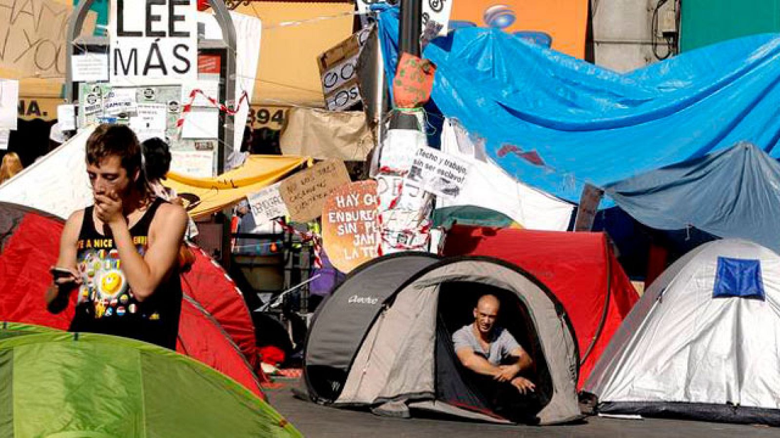 Días de cine: El cine documental a raíz del 15-M en Sol y otros lugares de España