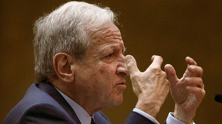 Telediario 1 - Rueda de prensa de Pascual Sala