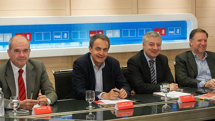 Telediario 1 - Reunión en Ferraz