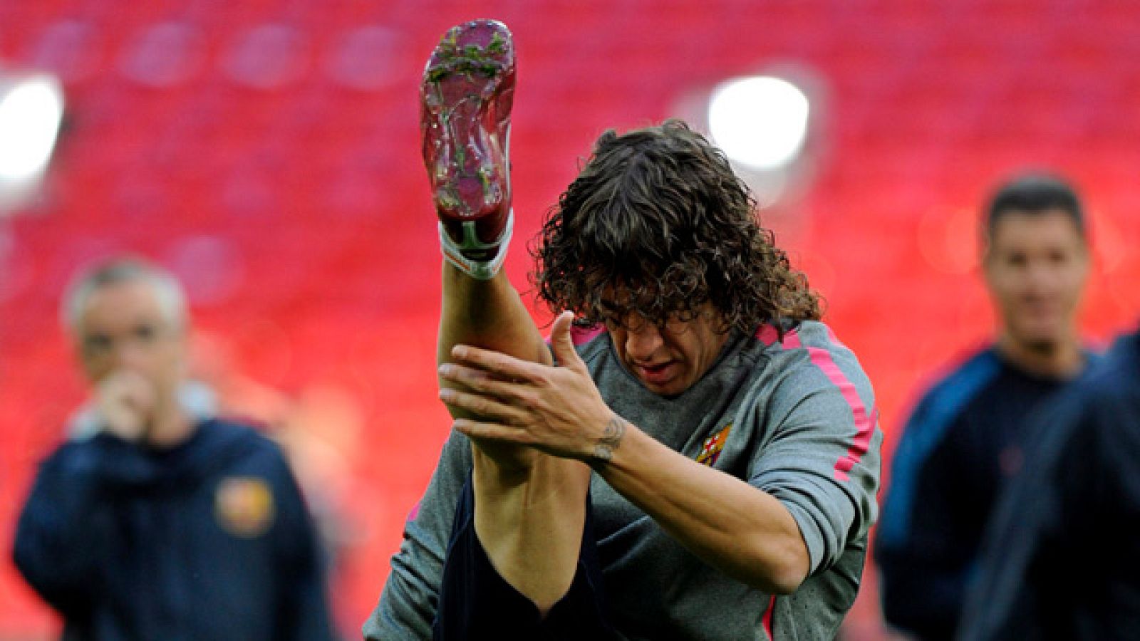 Carles Puyol puede levantar su tercera Champions con el Barça. El capitán azulgrana es un talismán para el equipo de Pep Guardiola que con él en el campo no han sido derrotados en este año.