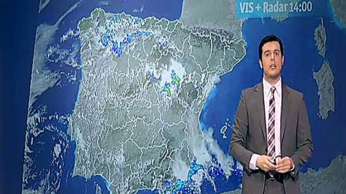 El tiempo - Chubascos y tormentas