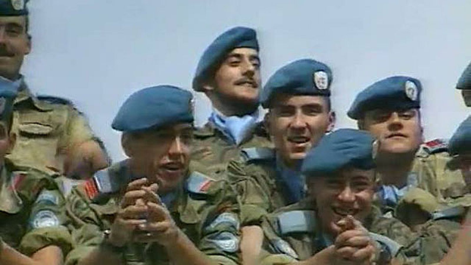 Entrenamientos con simuladores de la misión de los Cascos Azules