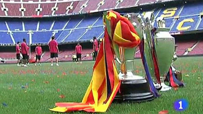 Telediario 1 - El Barça se va de vacaciones