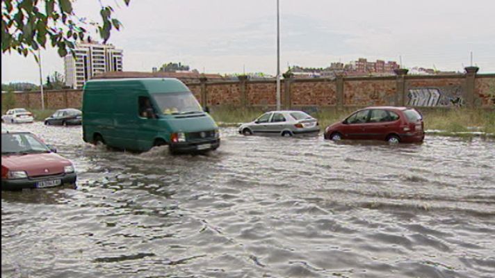 Telediario 1 - Gran tormenta en Palma de Mallorca