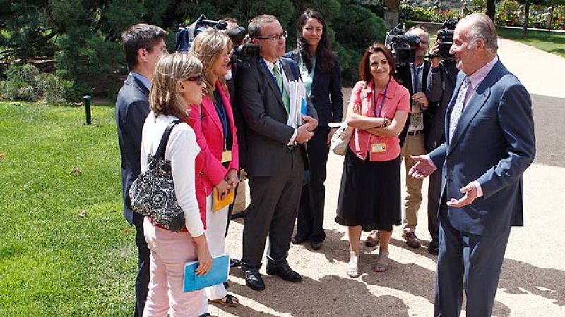 El rey, molesto con la prensa por las especulaciones sobre su salud