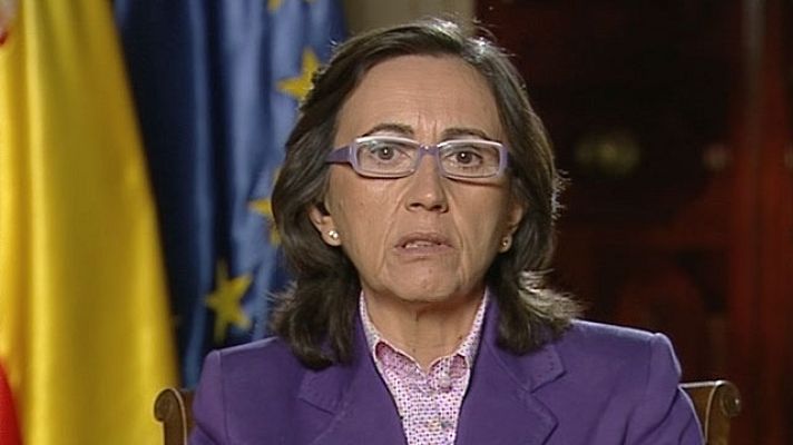 Telediario 1 - Entrevista a Rosa Aguilar